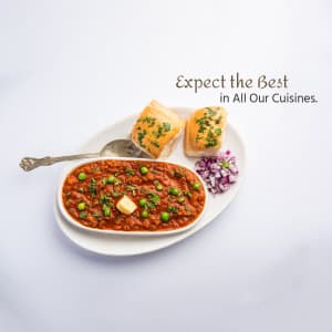 Bhaji Pav promotional template