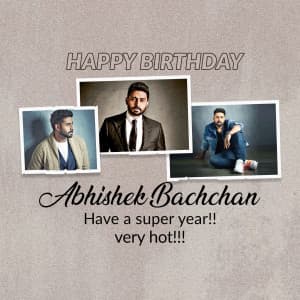 Abhishek Bachchan Birthday Instagram Post