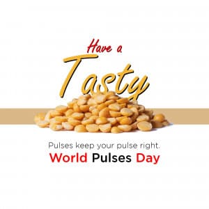 World Pulses day advertisement banner