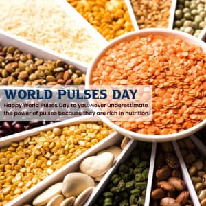 World Pulses day Facebook Poster