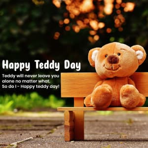 Teddy Day marketing flyer