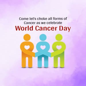 World Cancer Day graphic