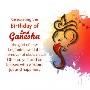 Ganesh Jayanti Instagram Post