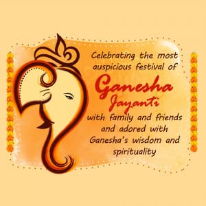 Ganesh Jayanti poster Maker