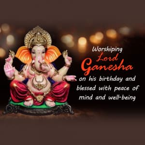 Ganesh Jayanti event advertisement