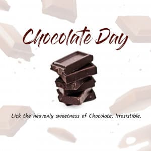 Chocolate Day (Valentine week) festival image