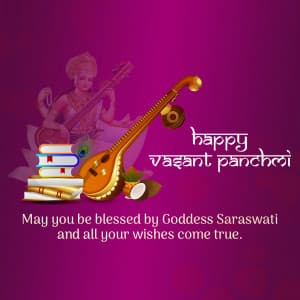 Vasant Panchami Instagram Post