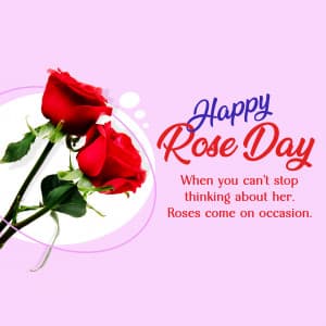 Rose Day Instagram Post