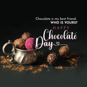 Chocolate Day (Valentine week) creative image