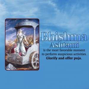 Bhishma Ashtami graphic