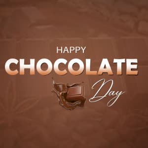 Chocolate Day (Valentine week) whatsapp status poster