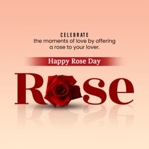 Rose Day event advertisement