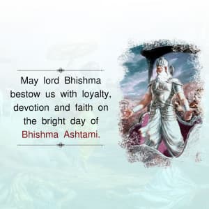 Bhishma Ashtami Facebook Poster