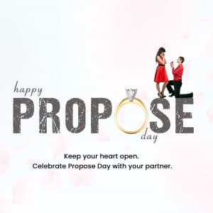 Happy Propose Day Instagram Post