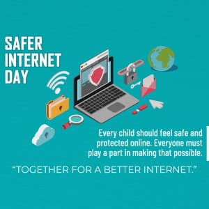Safer Internet Day marketing poster