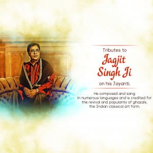 Jagjit Singh Janmjayanti Instagram Post