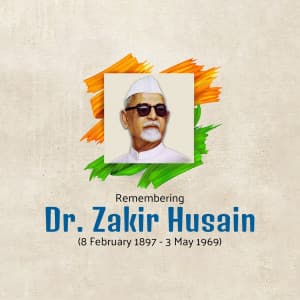 Zakir Husain Janmjayanti creative image