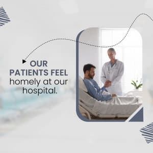 Clinic and Hospital promotional post