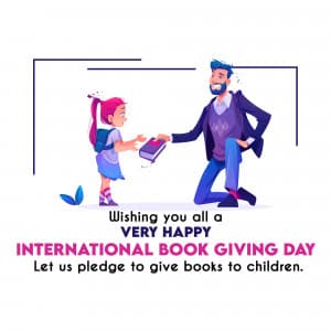 International Book Giving Day festival image