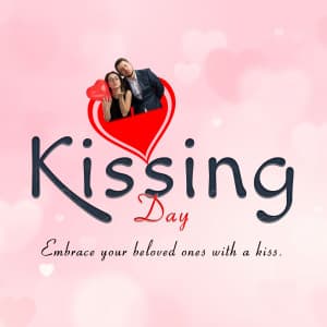 Kissing Day (Valentine Week) graphic