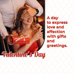 Kissing Day (Valentine Week) creative image