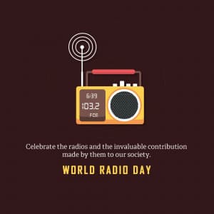 World Radio Day greeting image