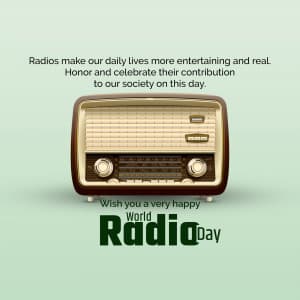 World Radio Day graphic