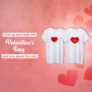 Valentine's day Business Post poster Maker