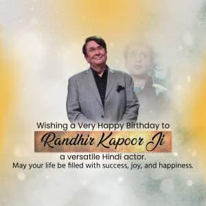 Randhir Kapoor Birthday Instagram Post