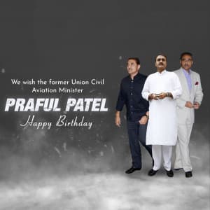Praful Patel Birthday Instagram Post