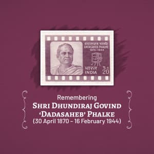 Dadasaheb Falke Punyatithi graphic