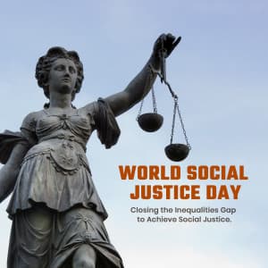 World Day of Social Justice creative image