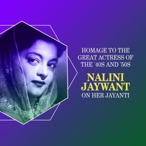 Nalini Jaywant jayanti graphic