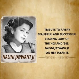 Nalini Jaywant jayanti Instagram Post