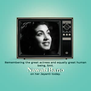 Nawab Bano Nimmi Jayanti poster Maker