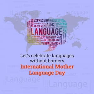 International Mother Language Day graphic