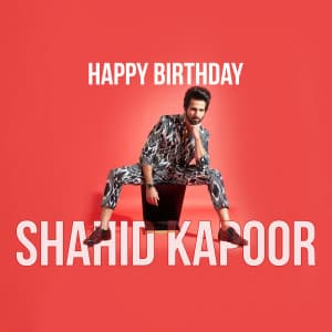 Shahid Kapoor - Birthday Instagram Post