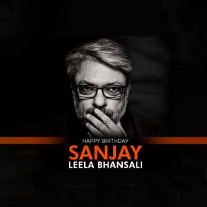 Sanjay Leela Bhansali Birthday ad post