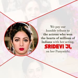 Sridevi Punyatithi image