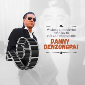 Tshering Phintso "Danny" Denzongpa Birthday graphic