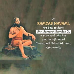 Ramdas Navami Facebook Poster