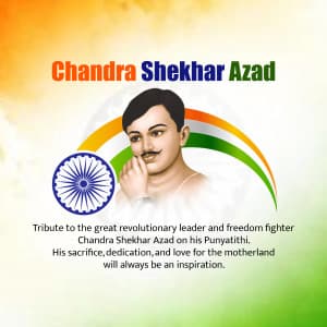 Chandra Shekhar Azad Punyatithi festival image