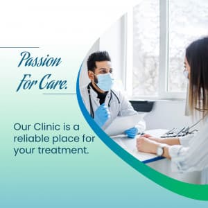 Clinic and Hospital facebook banner