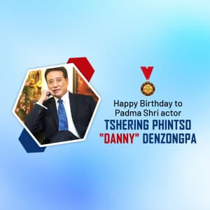 Tshering Phintso "Danny" Denzongpa Birthday post