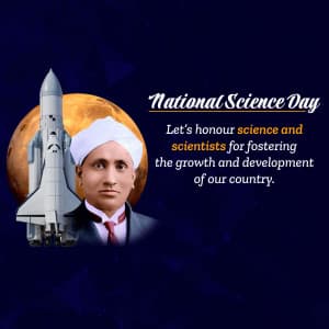 National Science Day graphic