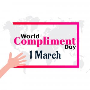 World Compliment Day ad post