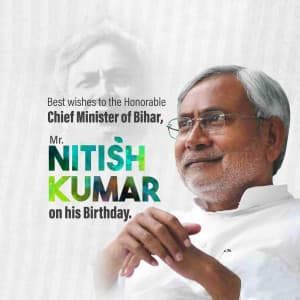 Nitish Kumar Birthday Instagram Post