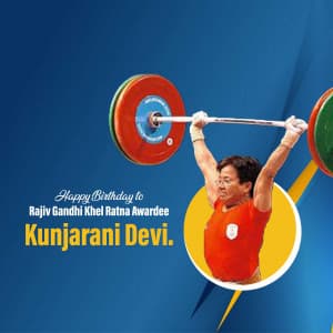 Kunjarani Devi - Birthday poster Maker