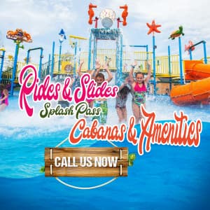 Water Park business banner