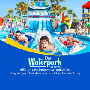 Water Park business template